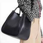 Elegante bolso bandolera de cuero sintético con diseño espacioso y asa ajustable®