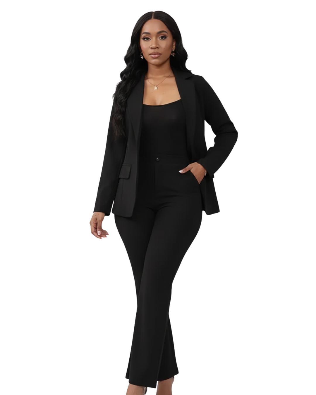 Conjunto de Traje Elástico Estilo Americano®