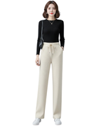 Pantalones anchos de terciopelo informales para mujer®