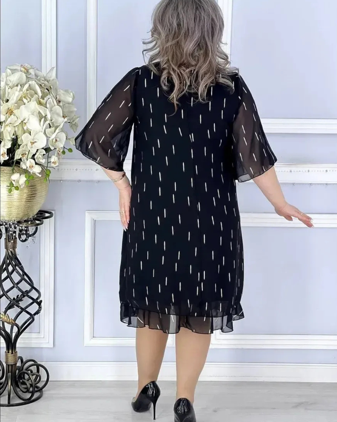 Vestido Suelto corto elegante y a la moda para mujer®