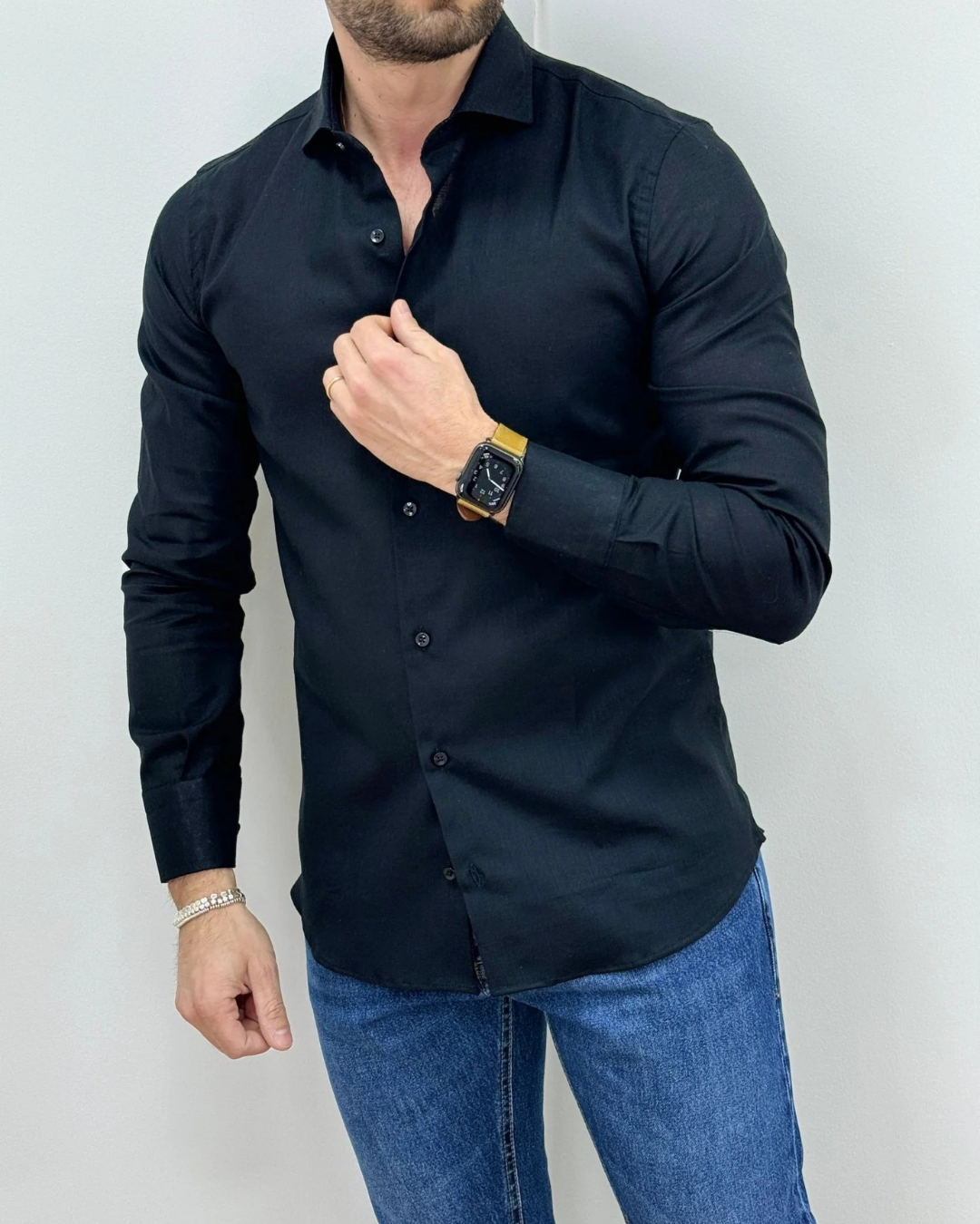 Camisa de Lino para Hombre®