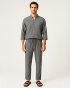 Set de Conjunto Casual de Lino para un Estilo con Elegancia y Frescura