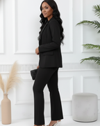 Conjunto de Traje Elástico Estilo Americano®