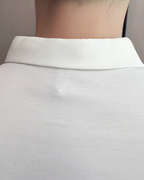 Polo para hombre con alta elasticida suave y resistente a las arrugas en color liso