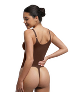 Body moldeador con cremallera y control de abdomen