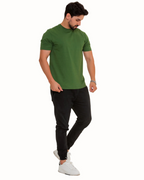 Camiseta Básica de Tejido ligero para Hombre