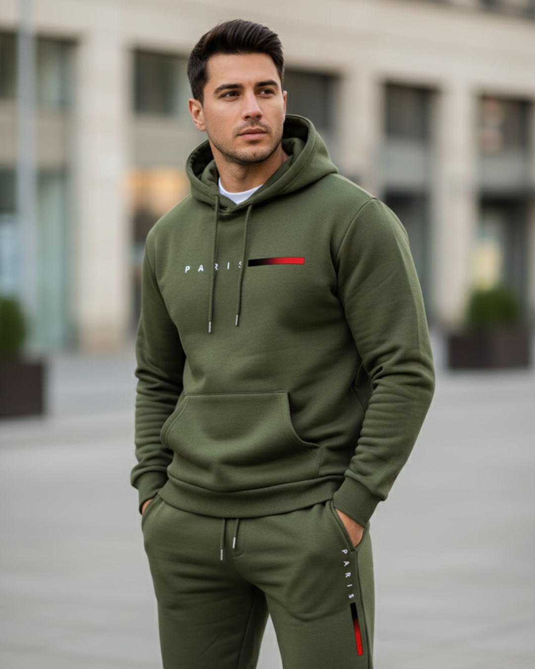 Conjunto Deportivo de  Sudadera y Joggers para Hombre®