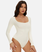 Body moldeador de manga larga para mujer®