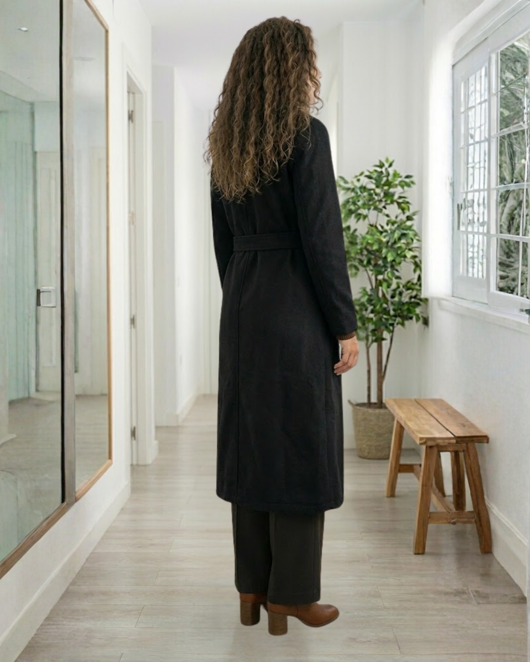 Abrigo Largo y Elegante para Mujer®