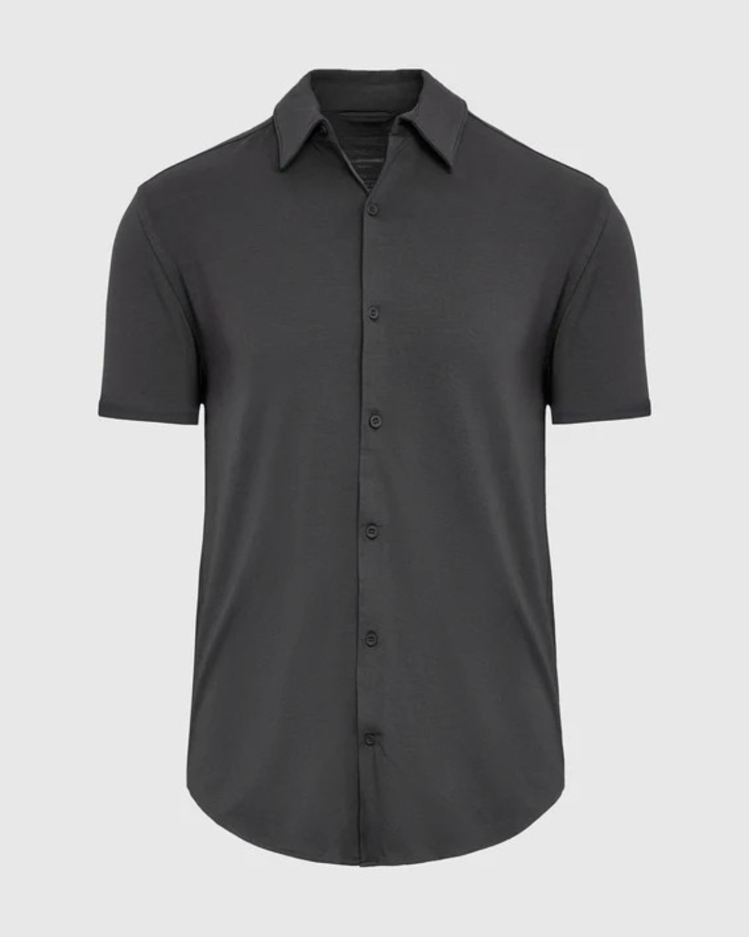 Camisa de Manga Corta con tejido Elástico para Hombre