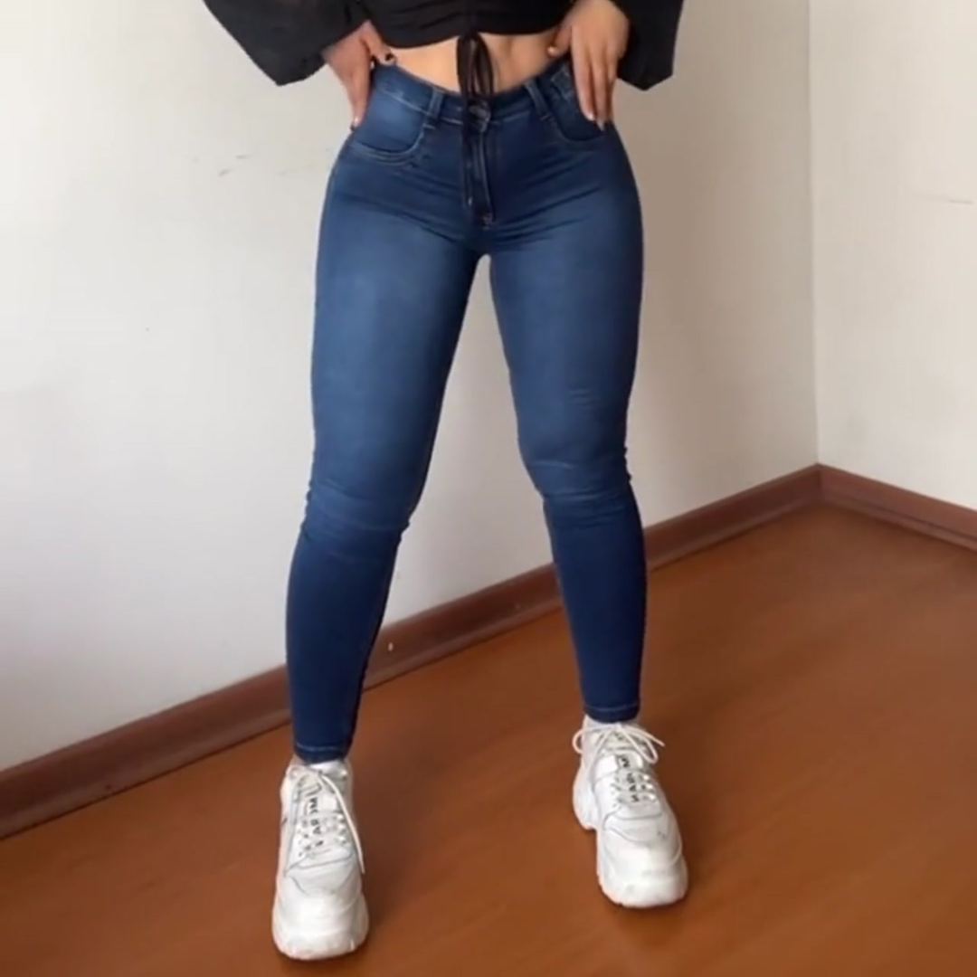 Pantalones Clásicos Levanta Glúteos Silueta Estilizada