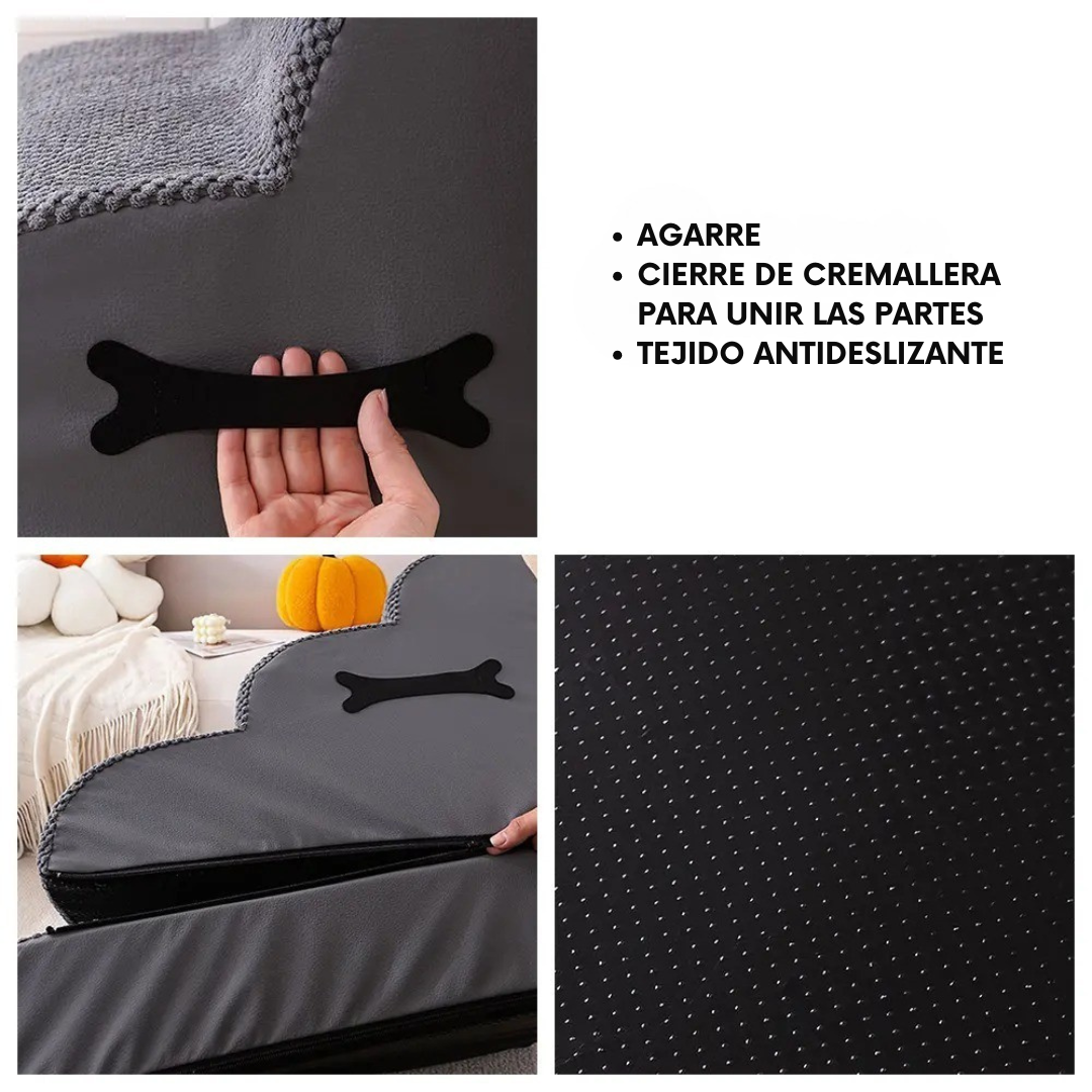 Escalera ajustable con diseño suave y antideslizante para mascotas