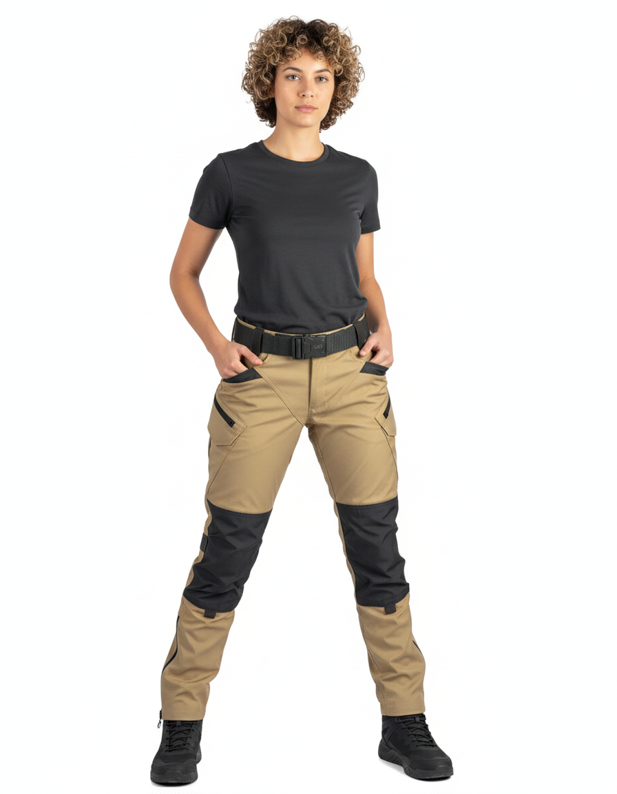 Pantalón de Trabajo Resistente Multibolsillos Unisex