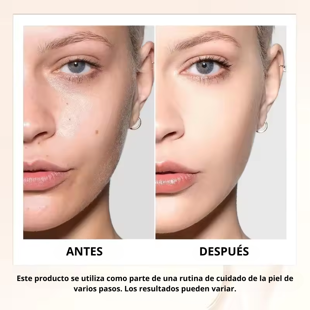 Base líquida hidratante 4 en 1 con corrector y SPF 50+ de larga duración
